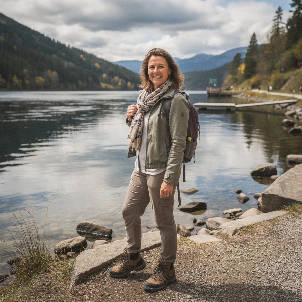 Сплав по бурной реке с группой туристов в защитных касках.