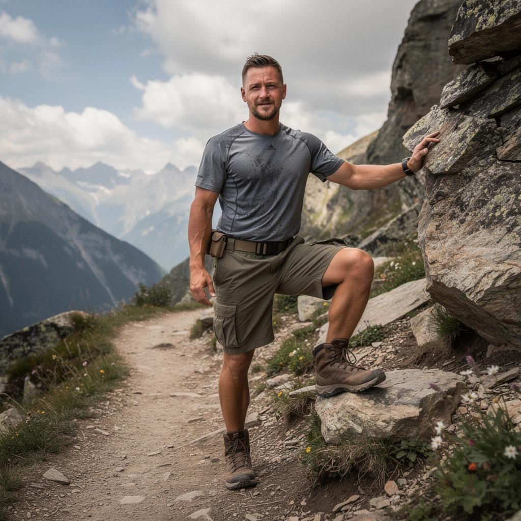 Кемпинг у озера с костром и палатками на фоне вечернего заката.